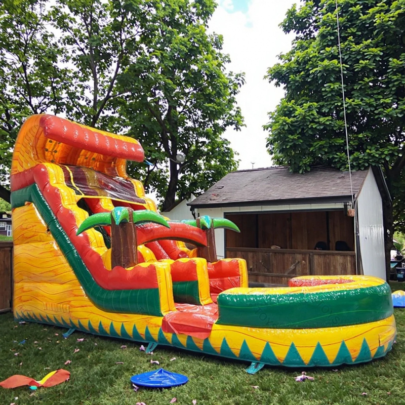 Kids Toys Rental - Factory Customized Large PVC Kids Slide