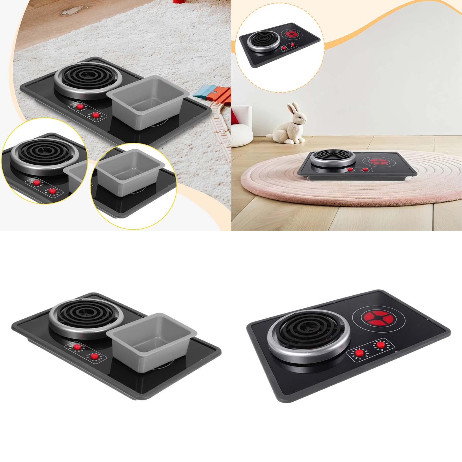 Kids Kitchen Toy Stove Toy wit - Kids Quiet Toys recension och pris