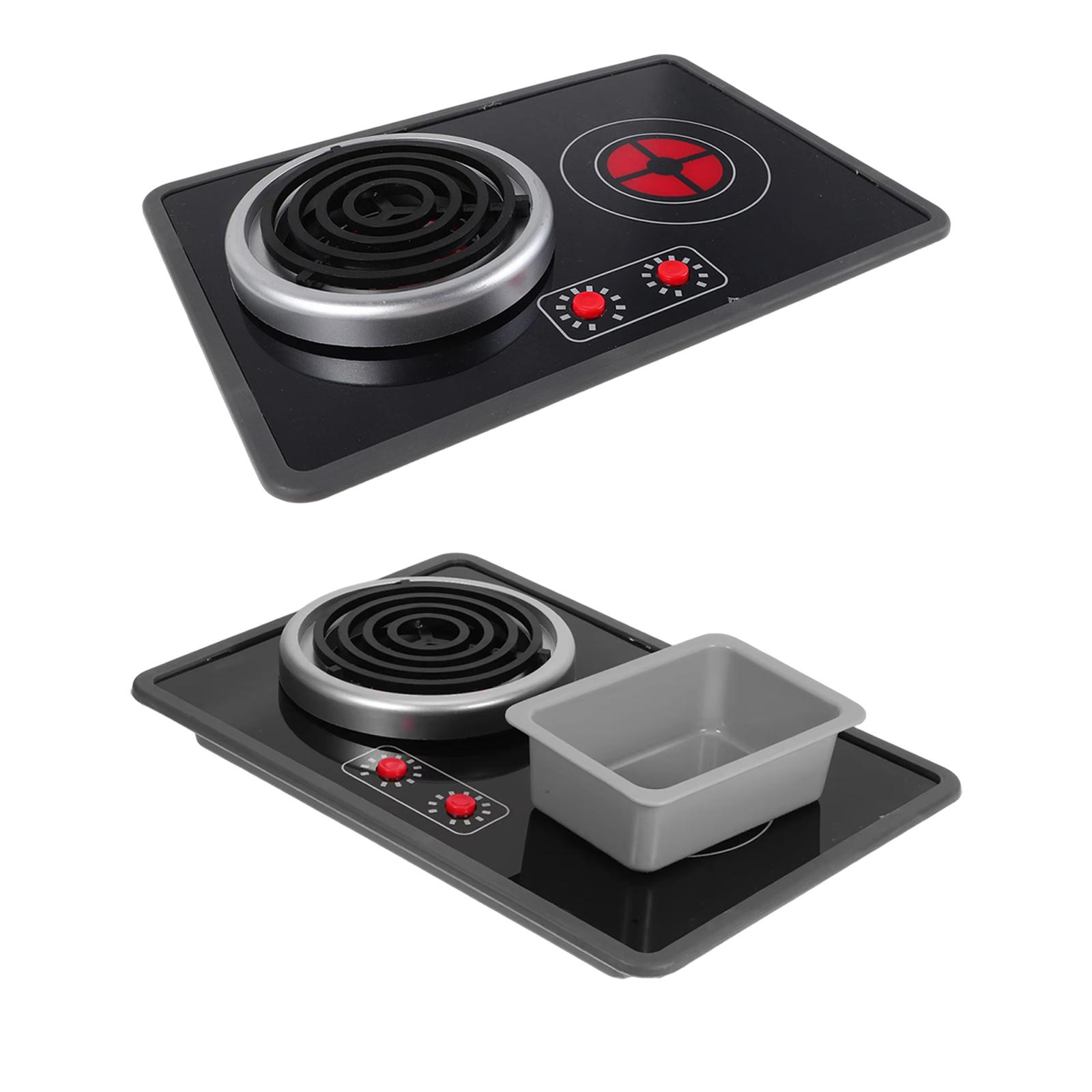 Kids Kitchen Toy Stove Toy wit - Kids Quiet Toys recension och pris
