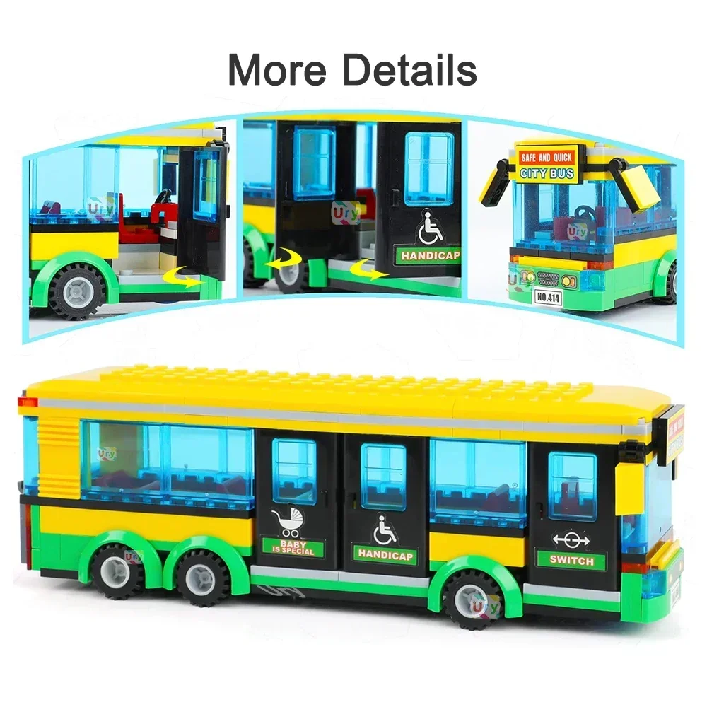 Bus City UK London Yellow Pass - Kids Toys Uk recension och pris