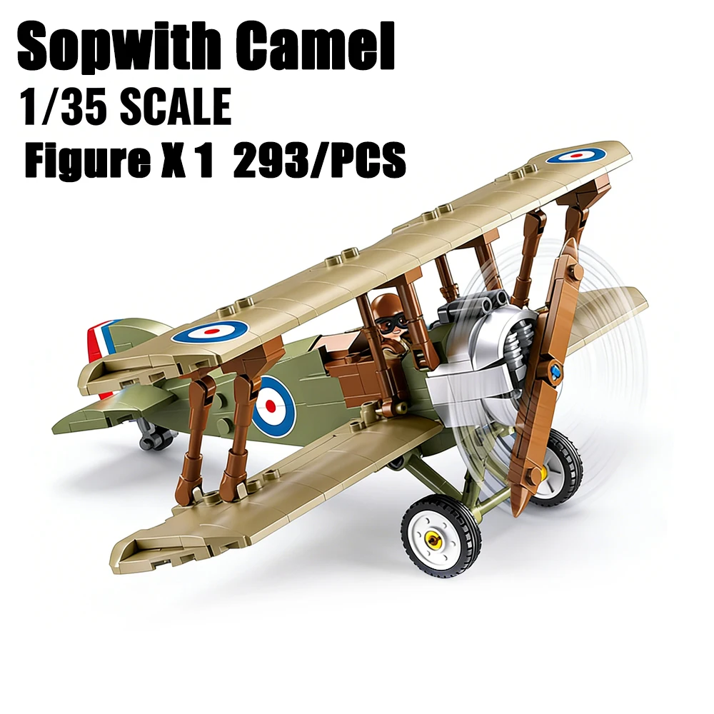 Sopwith Camel WW1 Fighter Jet  - Kids Toys Uk recension och pris