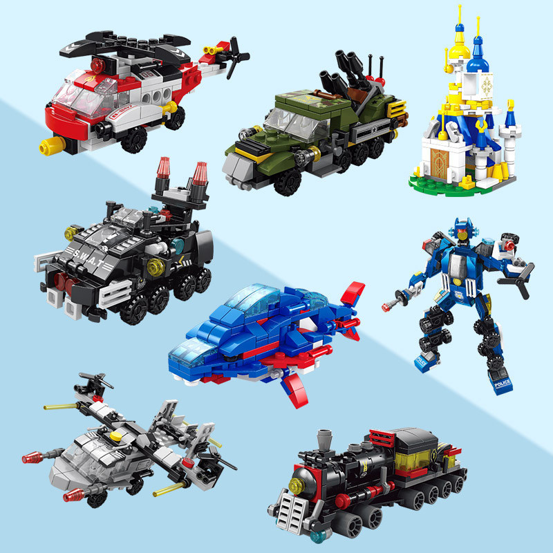 6 IN 1 City Engineering Car Po - Kids Toys Helicopter recension och pris