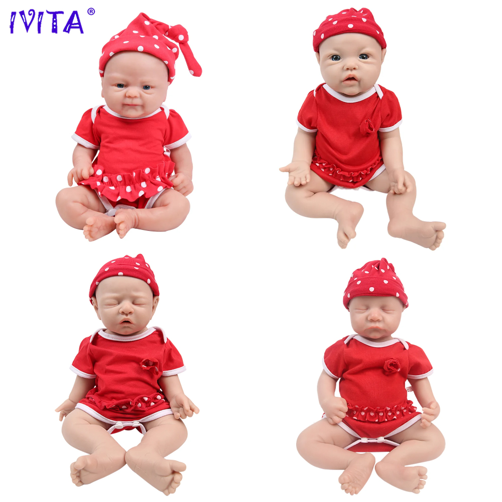 IVITA 100% Silicone Reborn Bab - Kids Toys Under 100 recension och pris