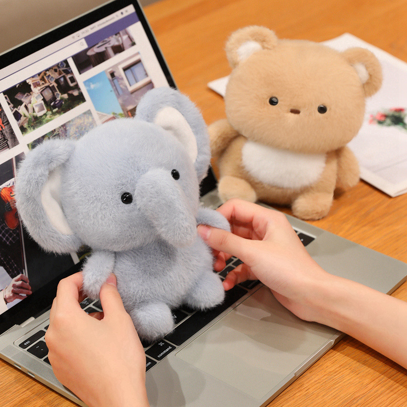 15CM Small Desktop Plush Toys  - Kids Toys Elephant recension och pris