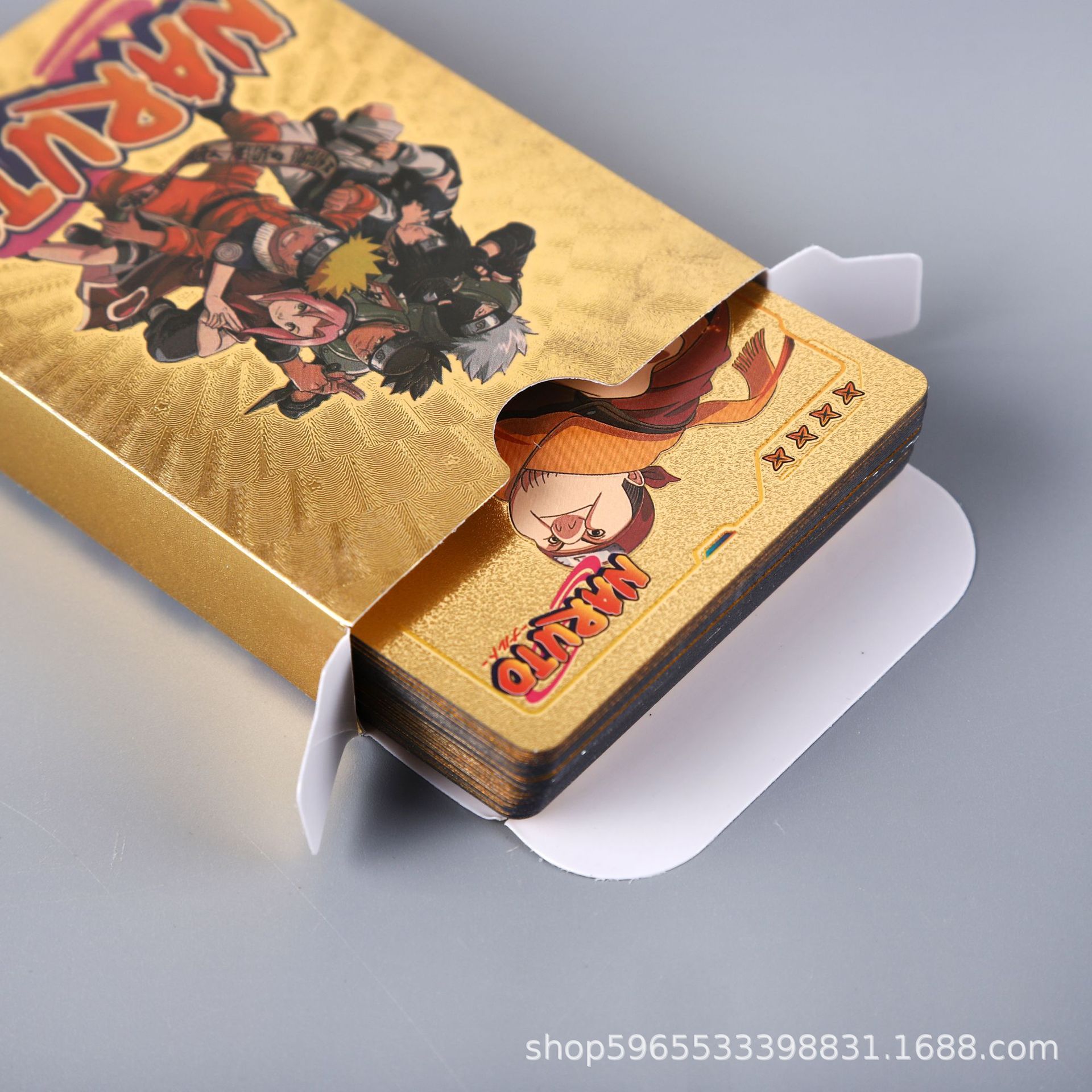 55pcs Naruto Card Gold English - Kids Toys And Games recension och pris
