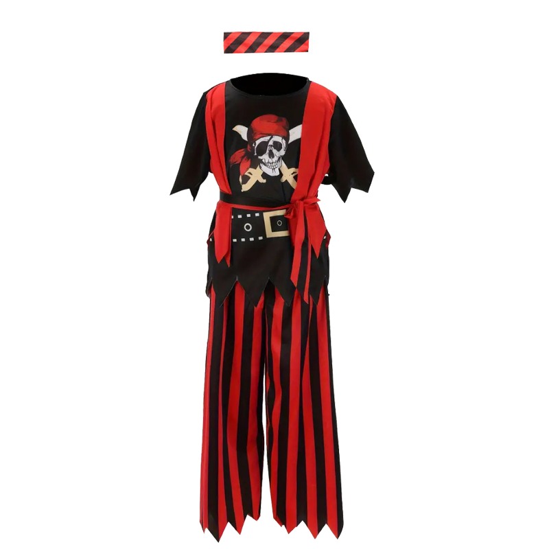 Kids Pirate Skull Dress Up Cos - Kids Toys Set recension och pris