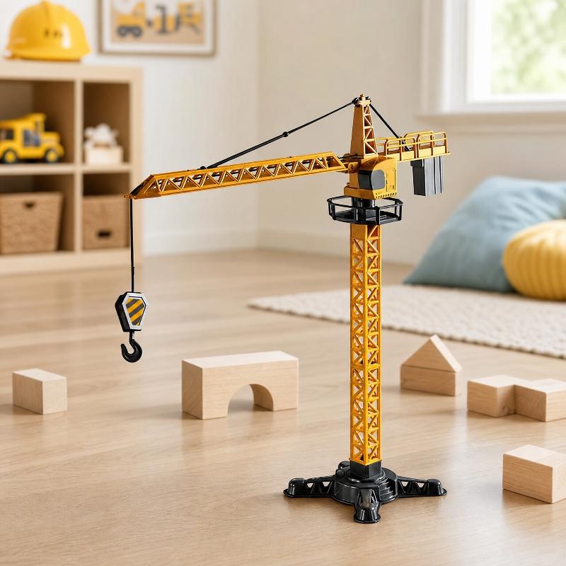 Tower Crane Toy Simulated Cons - Kids Toys And Games recension och pris