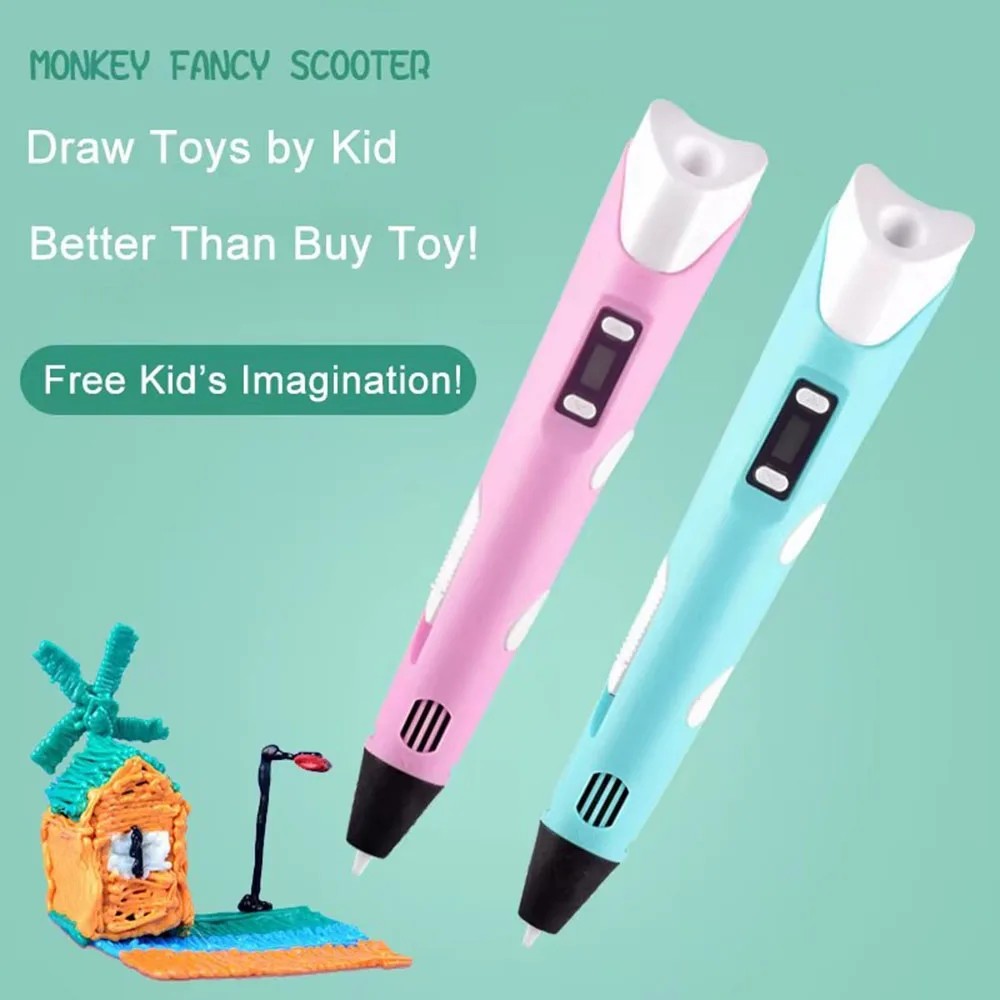 New 3D Printing Pen Children 3 - Kids Toys Uk recension och pris