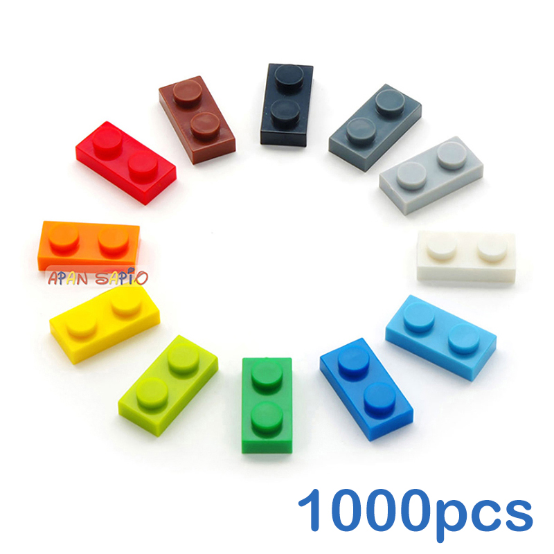 1000pcs 1x2 Dots DIY Building  - Kids Toys Under 1000 recension och pris