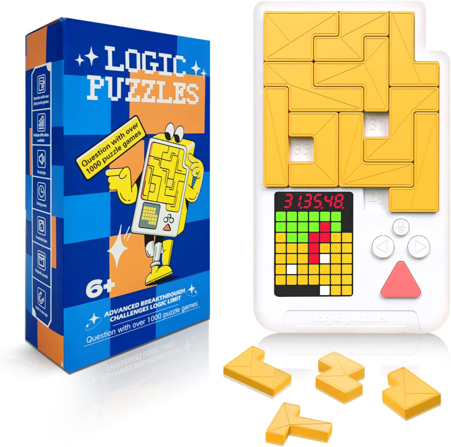 Magnetic Logic Jigsaw Handheld - Kids Toys Under 1000 recension och pris