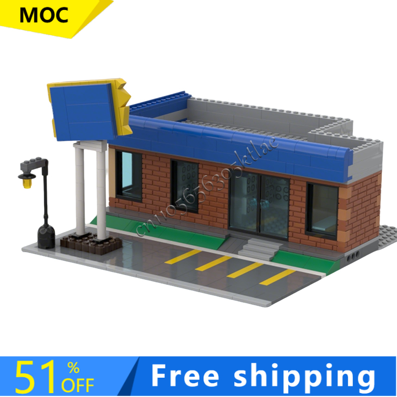 717PCS MOC City Street Views M - Kids Toys Rental recension och pris