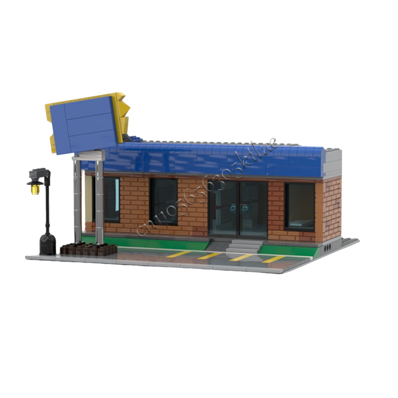 717PCS MOC City Street Views M - Kids Toys Rental recension och pris