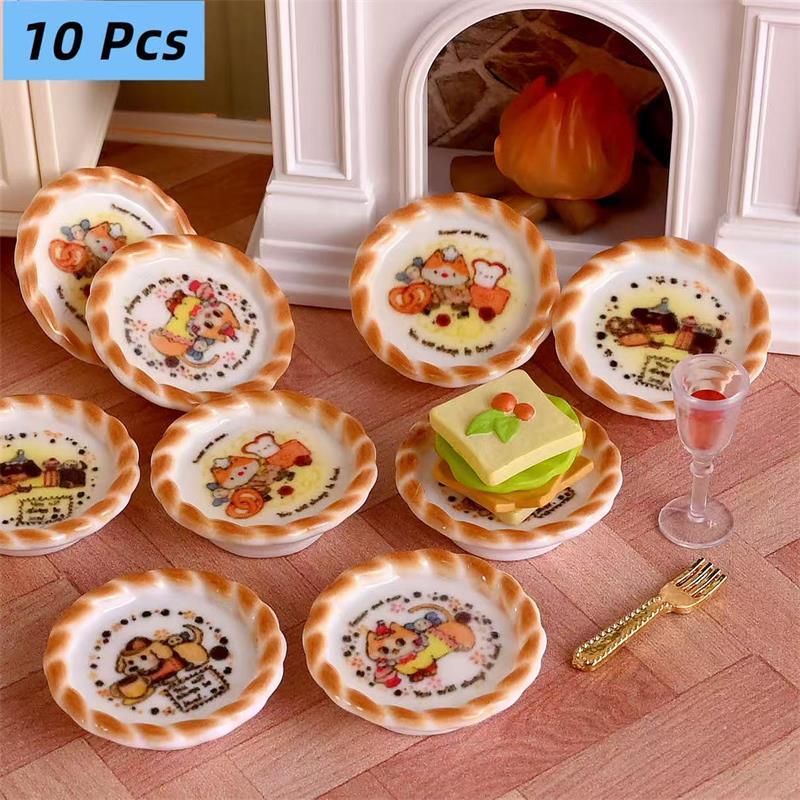 10Pcs/set Dollhouse Miniature  - Kids Toys Set recension och pris