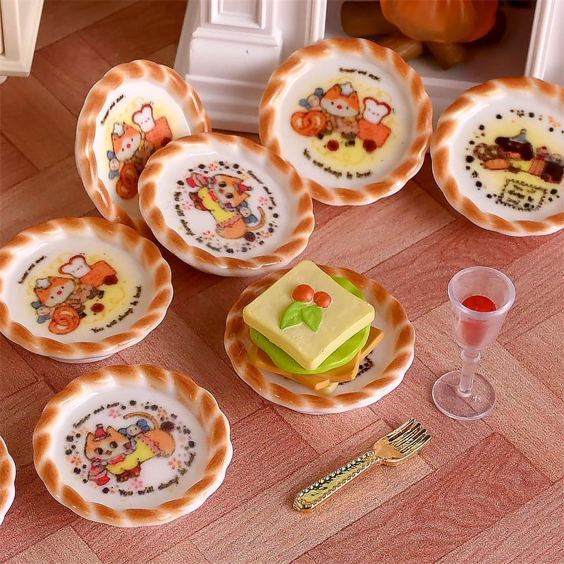 10Pcs/set Dollhouse Miniature  - Kids Toys Set recension och pris