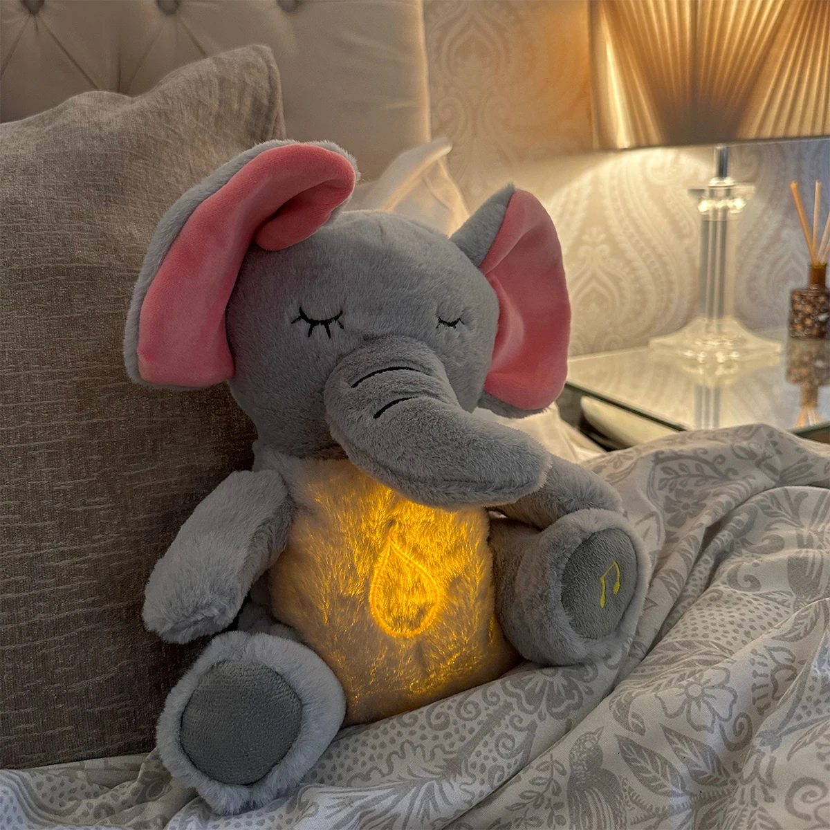 4 Modes Baby Breathing Soothin - Kids Toys Elephant recension och pris