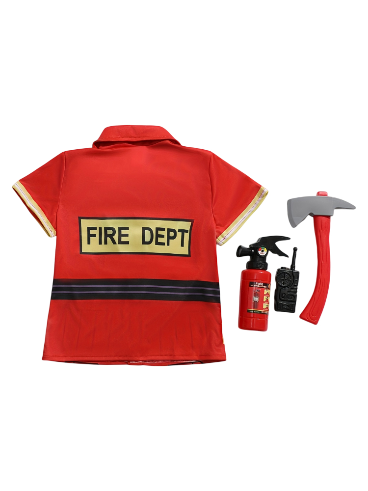 Kids Firefighter Style Shirt w - Kids Toys Set recension och pris