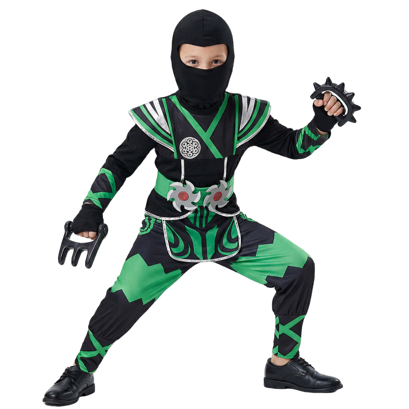 Green Ninja Costume for Kids w - Kids Toys Set recension och pris