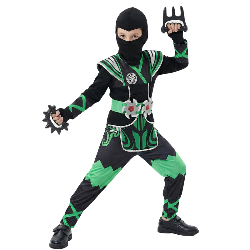 Green Ninja Costume for Kids w - Kids Toys Set recension och pris