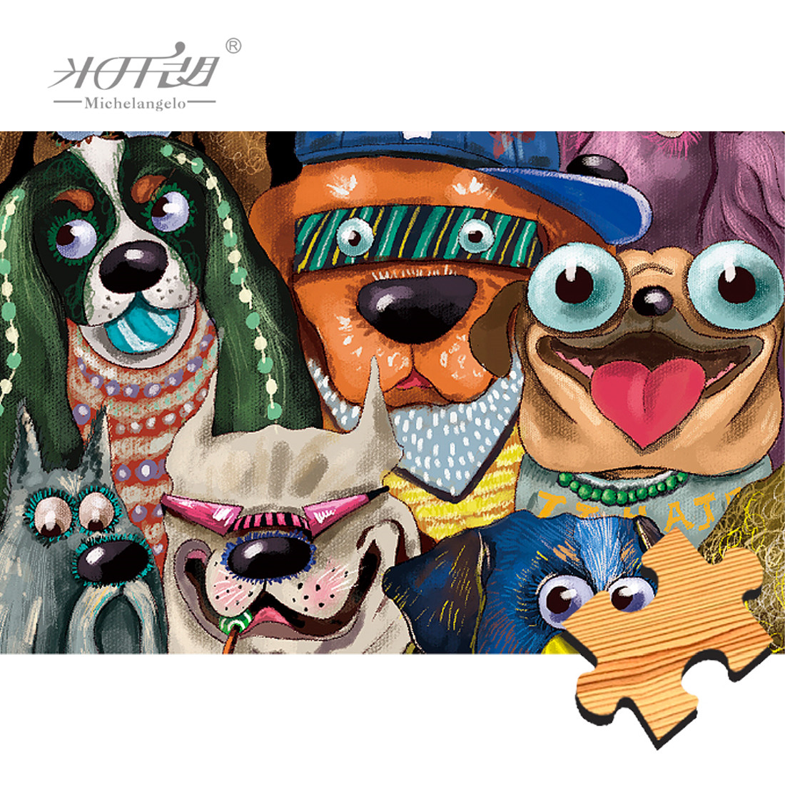 Michelangelo Wooden Jigsaw Puz - Kids Toys Under 1000 recension och pris