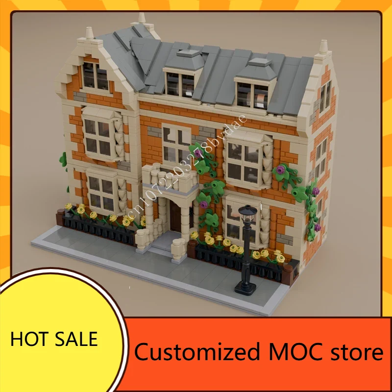 1662PCS  UK-Style House MOC St - Kids Toys Uk recension och pris