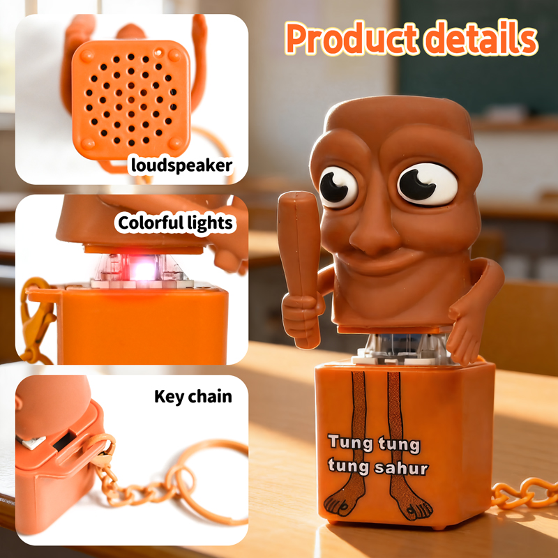 Tung Sahur Fidget Keyboard Cli - Kids Quiet Toys recension och pris