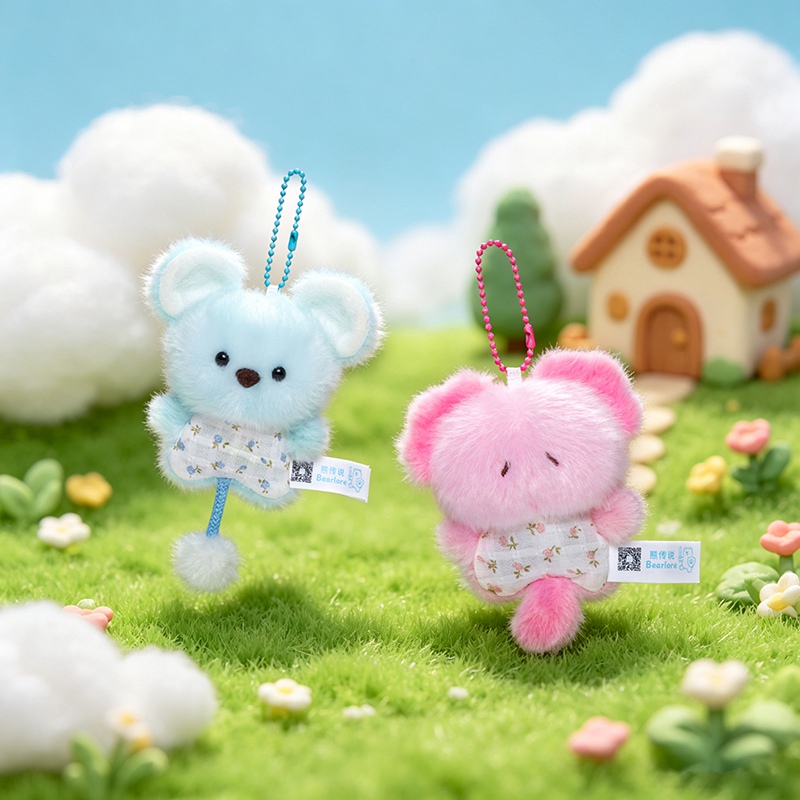 9-11cm Mini Animal Plush Penda - Kids Toys Elephant recension och pris