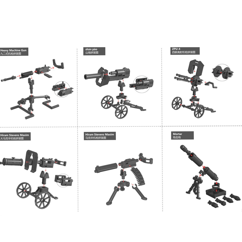 25Pcs/Set World War II Militar - Kids Toys Uk recension och pris