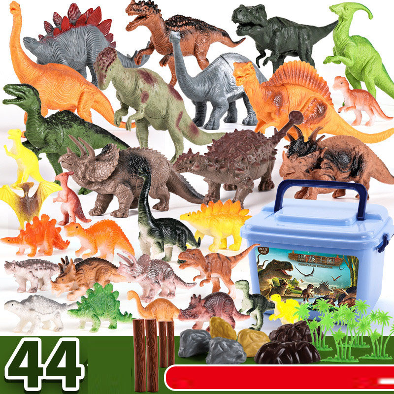 44Pcs Jurassic Dinosaurs Set S - Kids Toys Under 100 recension och pris