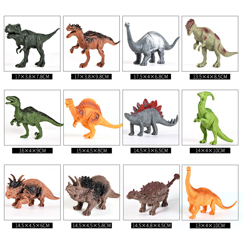 44Pcs Jurassic Dinosaurs Set S - Kids Toys Under 100 recension och pris