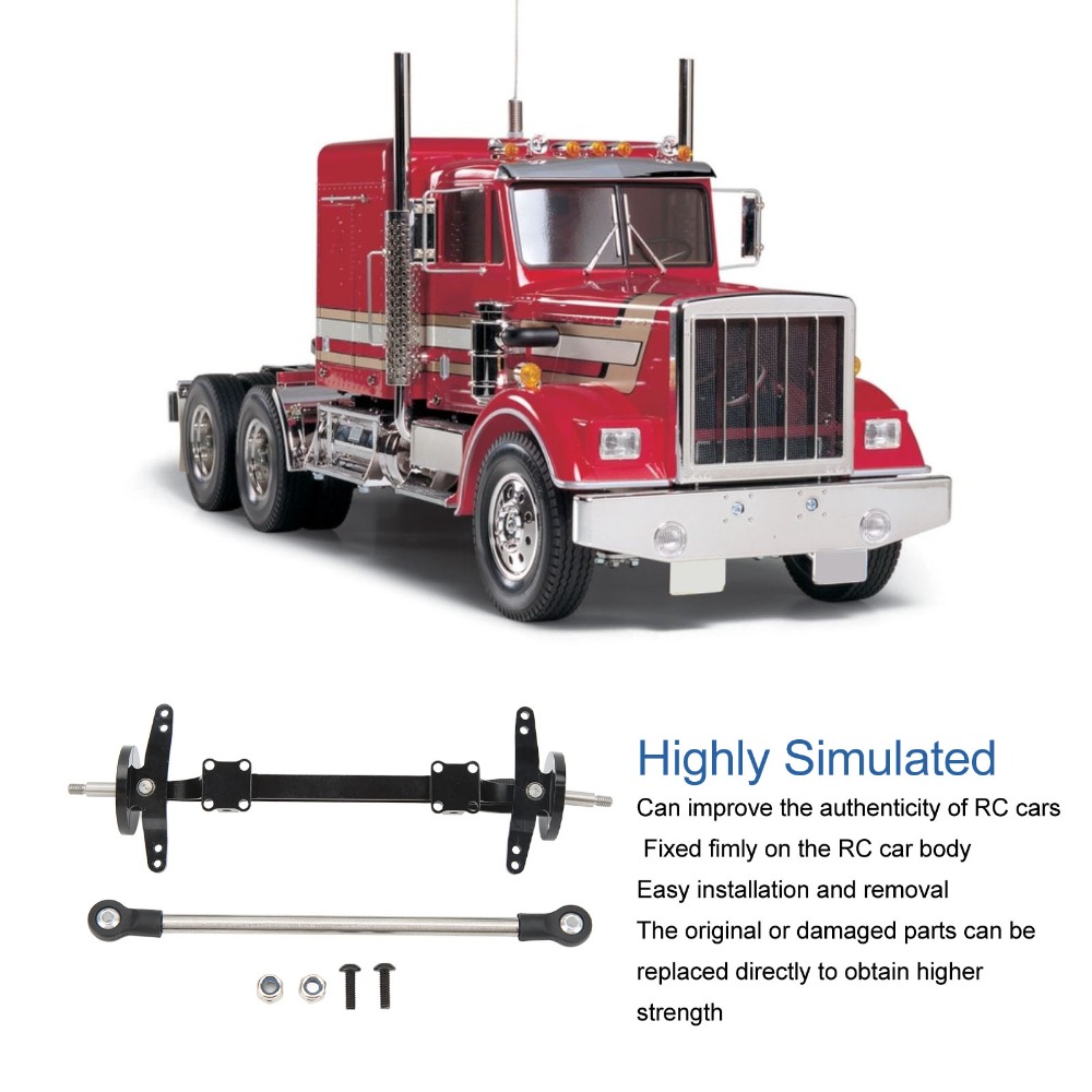 Aluminum Alloy Front Axle Stee - Tamiya Model Rc Car recension och pris