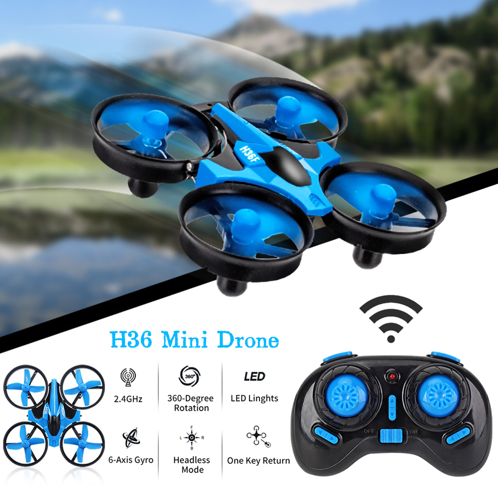 JJRC H36 Mini Rc Drone 4ch 6-A - Kids Toys Helicopter recension och pris