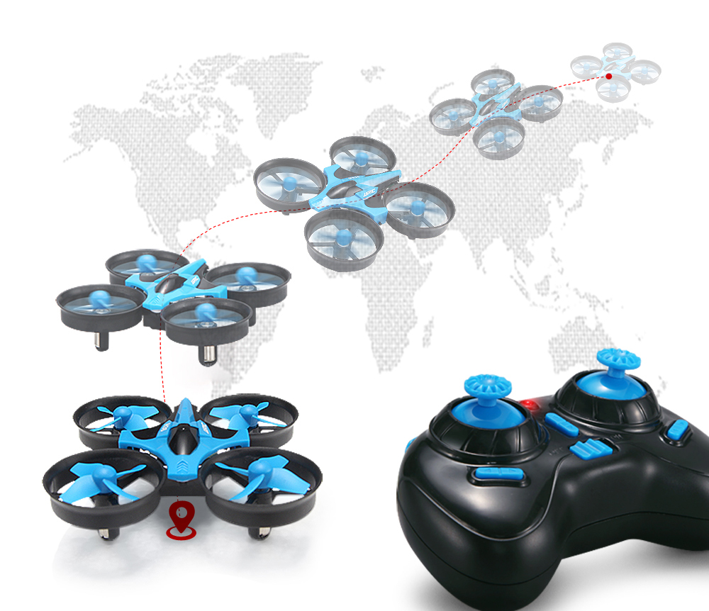 JJRC H36 Mini Rc Drone 4ch 6-A - Kids Toys Helicopter recension och pris