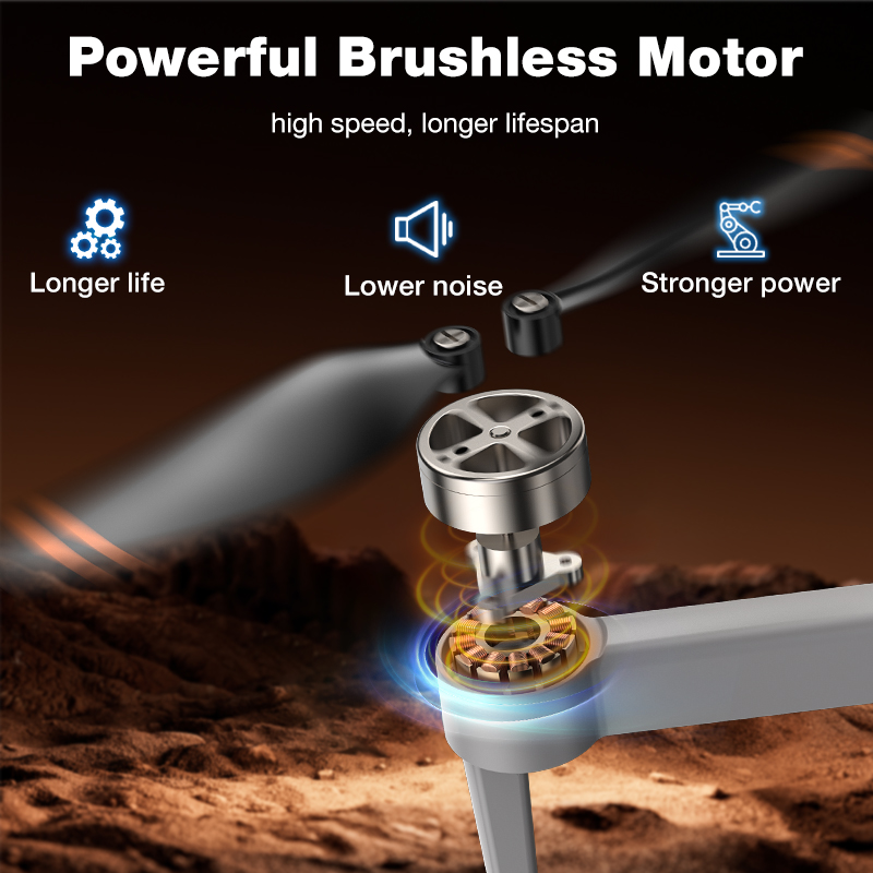 NEW Hot L017 Pro Drone Brushle - Kids Toys Helicopter recension och pris