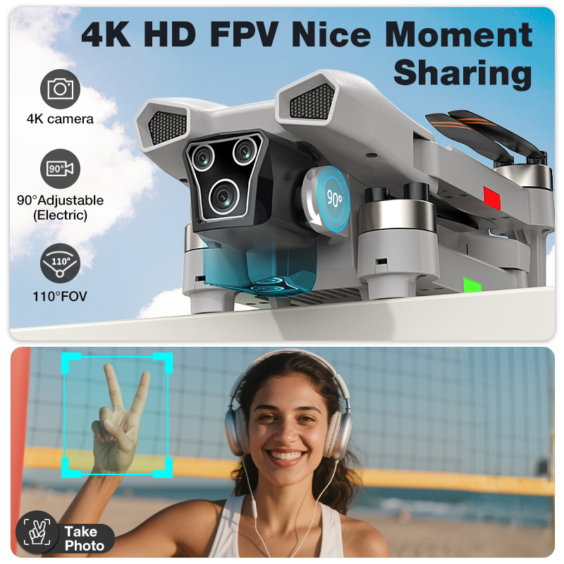 NEW Hot L017 Pro Drone Brushle - Kids Toys Helicopter recension och pris