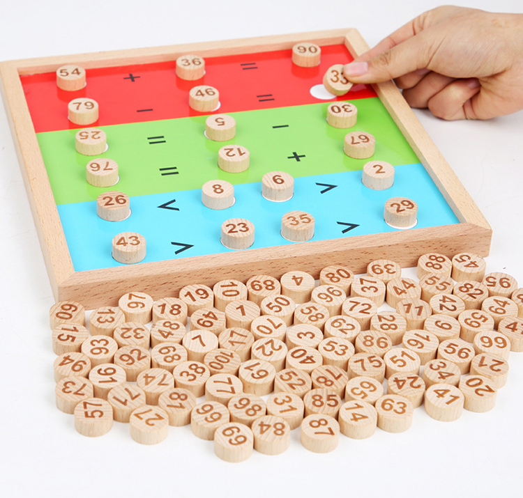 100 Counting Board Montessori  - Kids Toys Under 100 recension och pris
