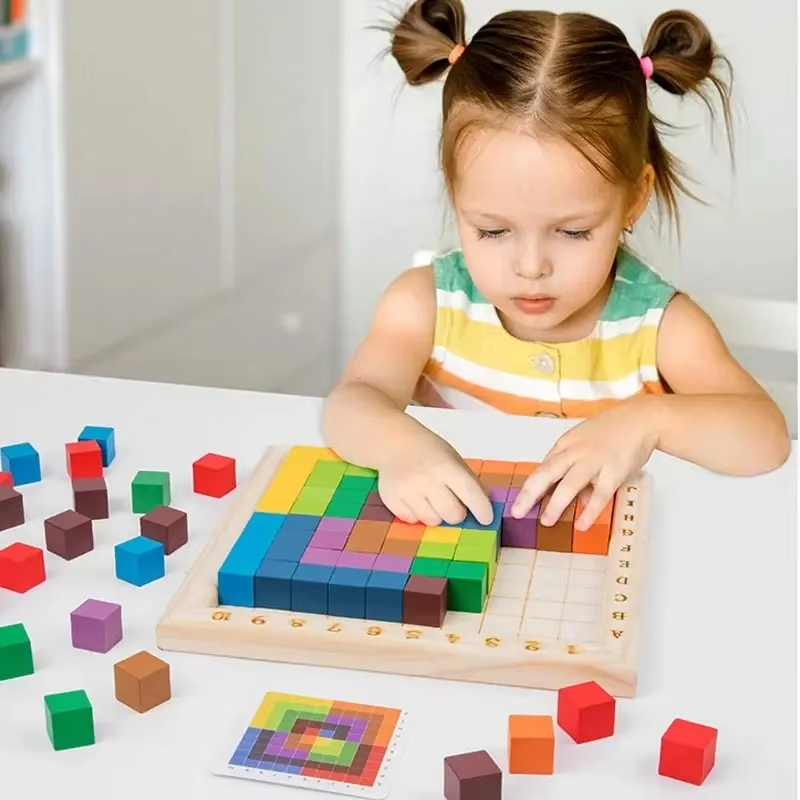 Montessori Color Counting Buil - Kids Toys Under 100 recension och pris