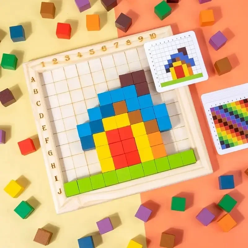 Montessori Color Counting Buil - Kids Toys Under 100 recension och pris
