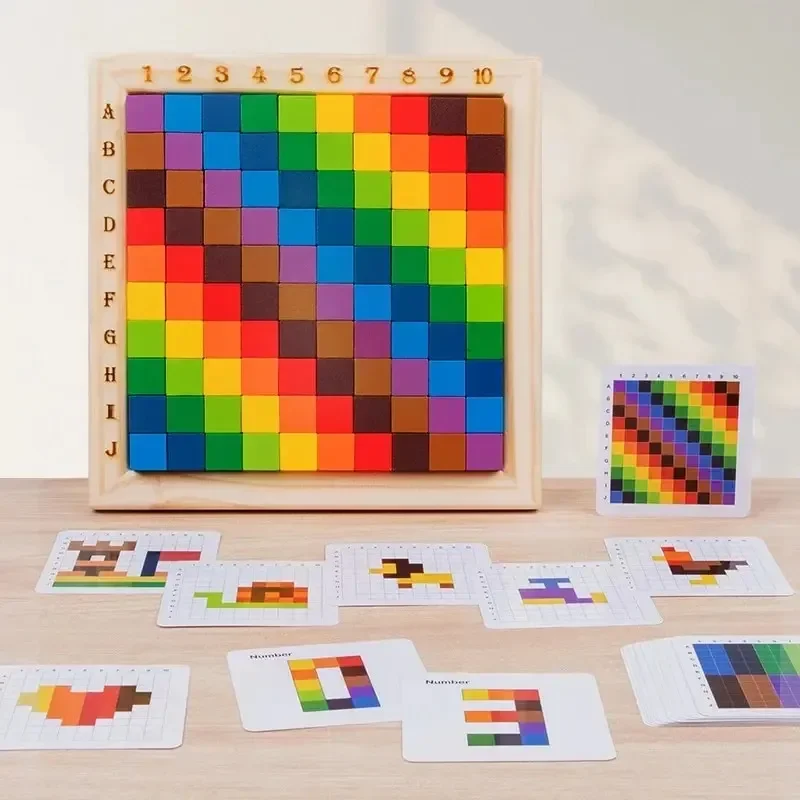 Montessori Color Counting Buil - Kids Toys Under 100 recension och pris