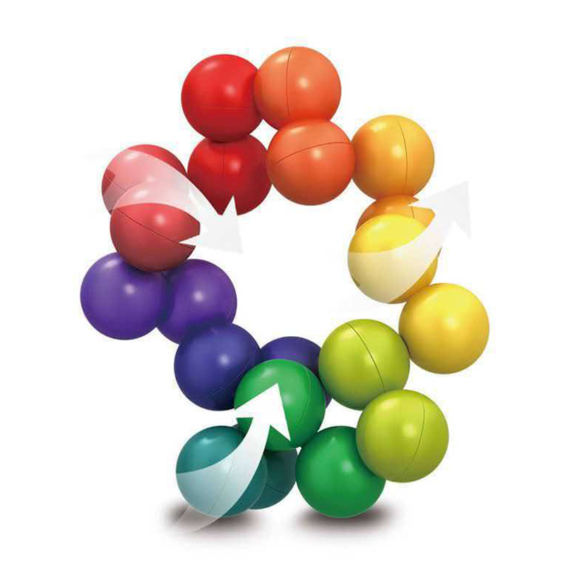 Rainbow Infinity Twist Sensory - Kids Quiet Toys recension och pris