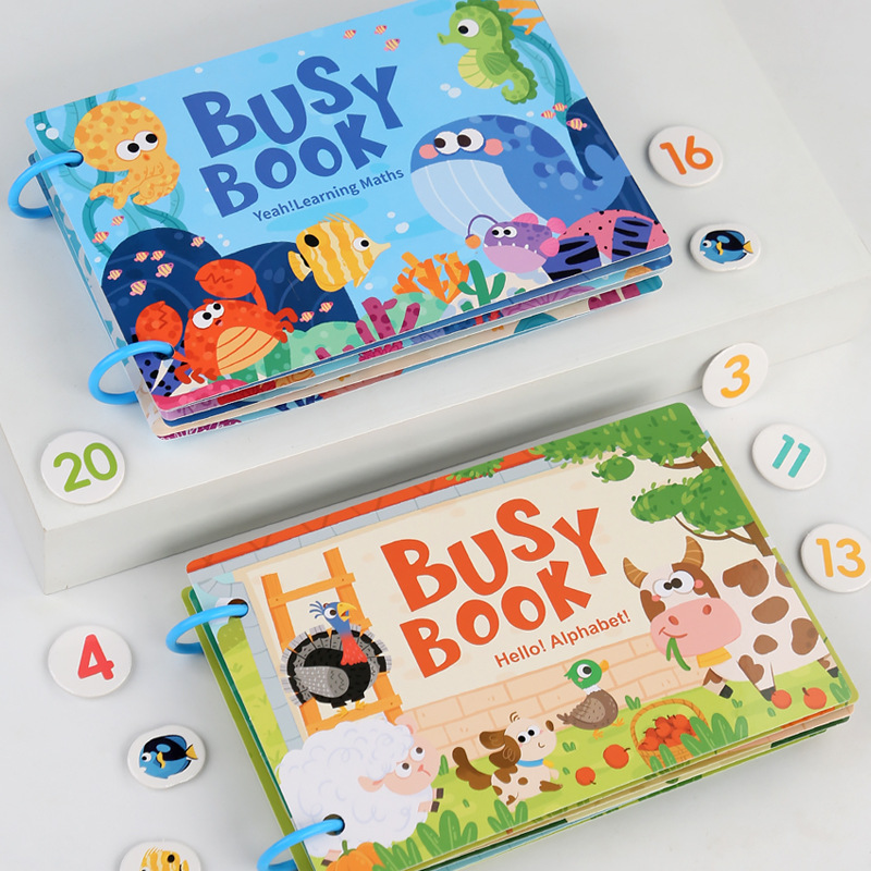 Montessori Baby Busy Book My F - Kids Quiet Toys recension och pris