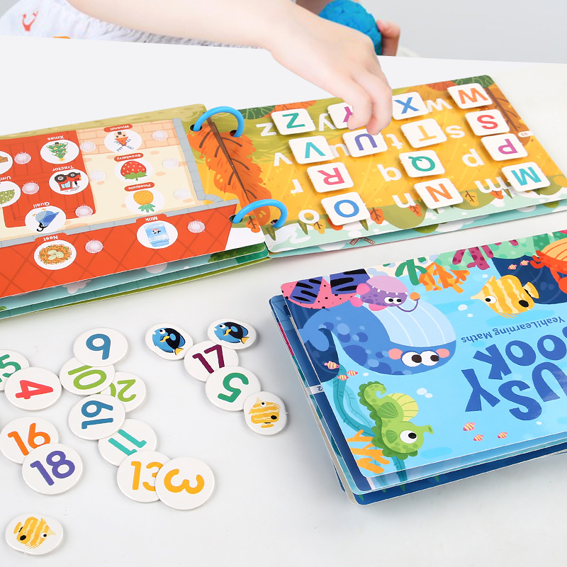 Montessori Baby Busy Book My F - Kids Quiet Toys recension och pris